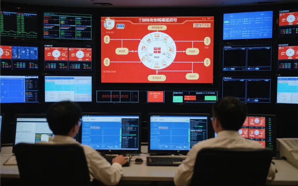 开奖系统后台监控流程示意